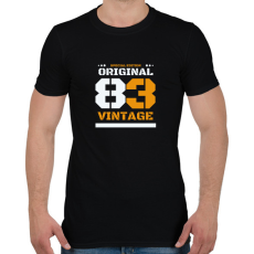 PRINTFASHION Special edition original 83 - Férfi póló - Fekete