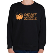 PRINTFASHION Spirit Halloween - Gyerek pulóver - Fekete gyerek pulóver, kardigán