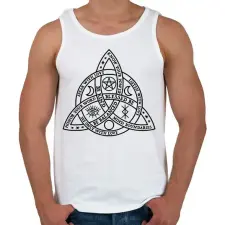 PRINTFASHION spiritual - Férfi atléta - Fehér atléta, trikó
