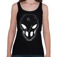 PRINTFASHION splatterhouse_white - Női atléta - Fekete