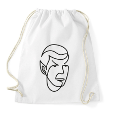 PRINTFASHION Spock - Sportzsák, Tornazsák - Fehér tornazsák