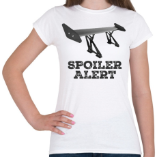 PRINTFASHION Spoiler alert - Női póló - Fehér