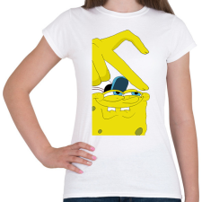 PRINTFASHION spongyabob és patrick páros minta barátoknak - Női póló - Fehér női póló