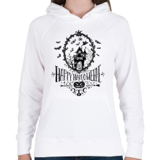 PRINTFASHION spooky-4554208 - Női kapucnis pulóver - Fehér