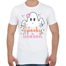 PRINTFASHION Spooky season - Férfi póló - Fehér férfi póló