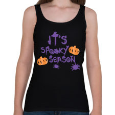 PRINTFASHION spooky.season - Női atléta - Fekete női trikó