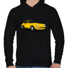 PRINTFASHION sport autó - Férfi kapucnis pulóver - Fekete női pulóver, kardigán