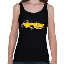 PRINTFASHION sport autó - Női atléta - Fekete női trikó