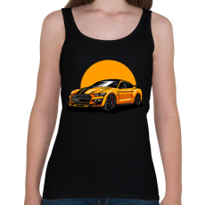 PRINTFASHION sport autó - Női atléta - Fekete