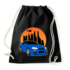 PRINTFASHION Sport autó  - Sportzsák, Tornazsák - Fekete tornazsák