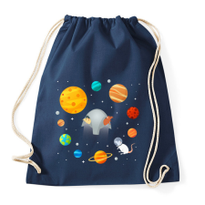 PRINTFASHION Sputnik - Sportzsák, Tornazsák - Sötétkék tornazsák