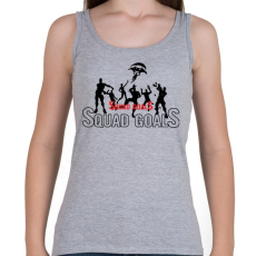 PRINTFASHION Squad Goals - Női atléta - Sport szürke