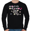 PRINTFASHION Squid Game 3 - Férfi pulóver - Fekete
