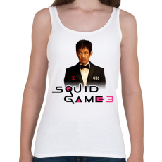 PRINTFASHION Squid game 3 gi hun - Női atléta - Fehér