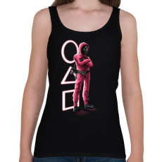 PRINTFASHION Squid game art  - Női atléta - Fekete