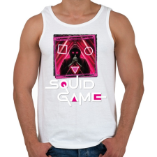 PRINTFASHION squid game art - nyerd meg az életed - Férfi atléta - Fehér atléta, trikó