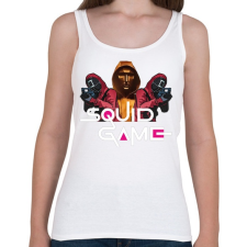PRINTFASHION Squid game boss and soldiers 2 - Női atléta - Fehér női trikó
