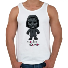PRINTFASHION Squid Game Doll - Férfi atléta - Fehér atléta, trikó