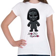 PRINTFASHION Squid Game Doll - Női póló - Fehér