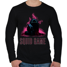 PRINTFASHION squid game - Férfi hosszú ujjú póló - Fekete férfi póló
