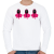 PRINTFASHION Squid Game - Férfi pulóver - Fehér