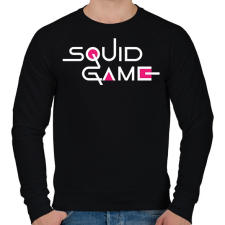 PRINTFASHION Squid Game - Férfi pulóver - Fekete férfi pulóver, kardigán