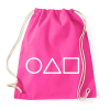 PRINTFASHION Squid Game jelek zseb - Sportzsák, Tornazsák - Fukszia
