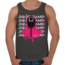 PRINTFASHION SQUID GAME - négyzet - Férfi atléta - Sötétszürke atléta, trikó