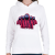 PRINTFASHION squid_game - Női kapucnis pulóver - Fehér