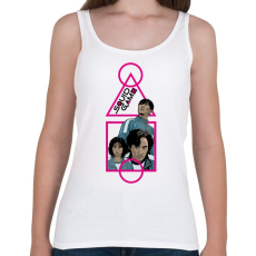 PRINTFASHION Squid game - Nyerd meg az életed 12 - Női atléta - Fehér