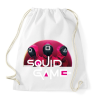 PRINTFASHION Squid game - nyerd meg az életed - Sportzsák, Tornazsák - Fehér