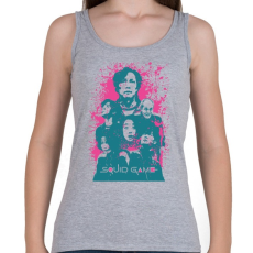 PRINTFASHION SQUID GAME paint - Női atléta - Sport szürke