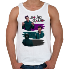 PRINTFASHION Squid Game Season 2 - Férfi atléta - Fehér atléta, trikó