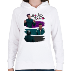 PRINTFASHION Squid Game Season 2 - Női kapucnis pulóver - Fehér