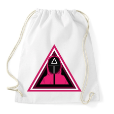 PRINTFASHION Squid Game - Sportzsák, Tornazsák - Fehér tornazsák