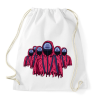 PRINTFASHION squid_game - Sportzsák, Tornazsák - Fehér