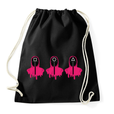 PRINTFASHION Squid Game - Sportzsák, Tornazsák - Fekete tornazsák