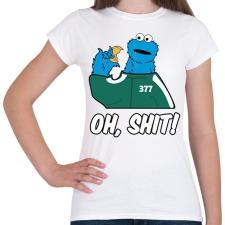 PRINTFASHION Squid Game - Sütiszörny - Női póló - Fehér női póló