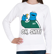 PRINTFASHION Squid Game - Sütiszörny - Női pulóver - Fehér