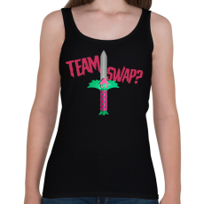 PRINTFASHION Squid game team swap - Női atléta - Fekete