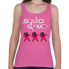 PRINTFASHION Squid Game trio dab fehér - Női atléta - Rózsaszín