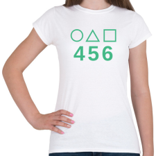 PRINTFASHION Squit game 456 - Női póló - Fehér női póló