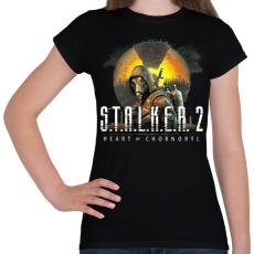 PRINTFASHION Stalker 2 - Női póló - Fekete