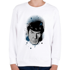 PRINTFASHION Star Trek - Spock - Gyerek pulóver - Fehér