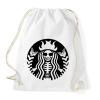 PRINTFASHION Stardeath - Sportzsák, Tornazsák - Fehér