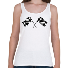PRINTFASHION Start - Női atléta - Fehér női trikó