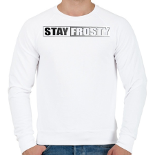 PRINTFASHION Stay Frosty - COD MW - Férfi pulóver - Fehér férfi pulóver, kardigán