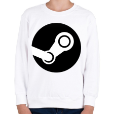 PRINTFASHION Steam - Gyerek pulóver - Fehér gyerek pulóver, kardigán