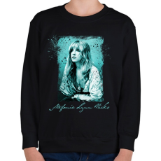 PRINTFASHION Stephanie Lynn Nicks - Gyerek pulóver - Fekete