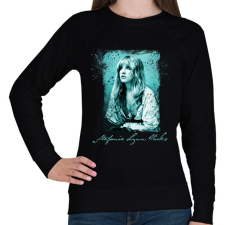 PRINTFASHION Stephanie Lynn Nicks - Női pulóver - Fekete női pulóver, kardigán